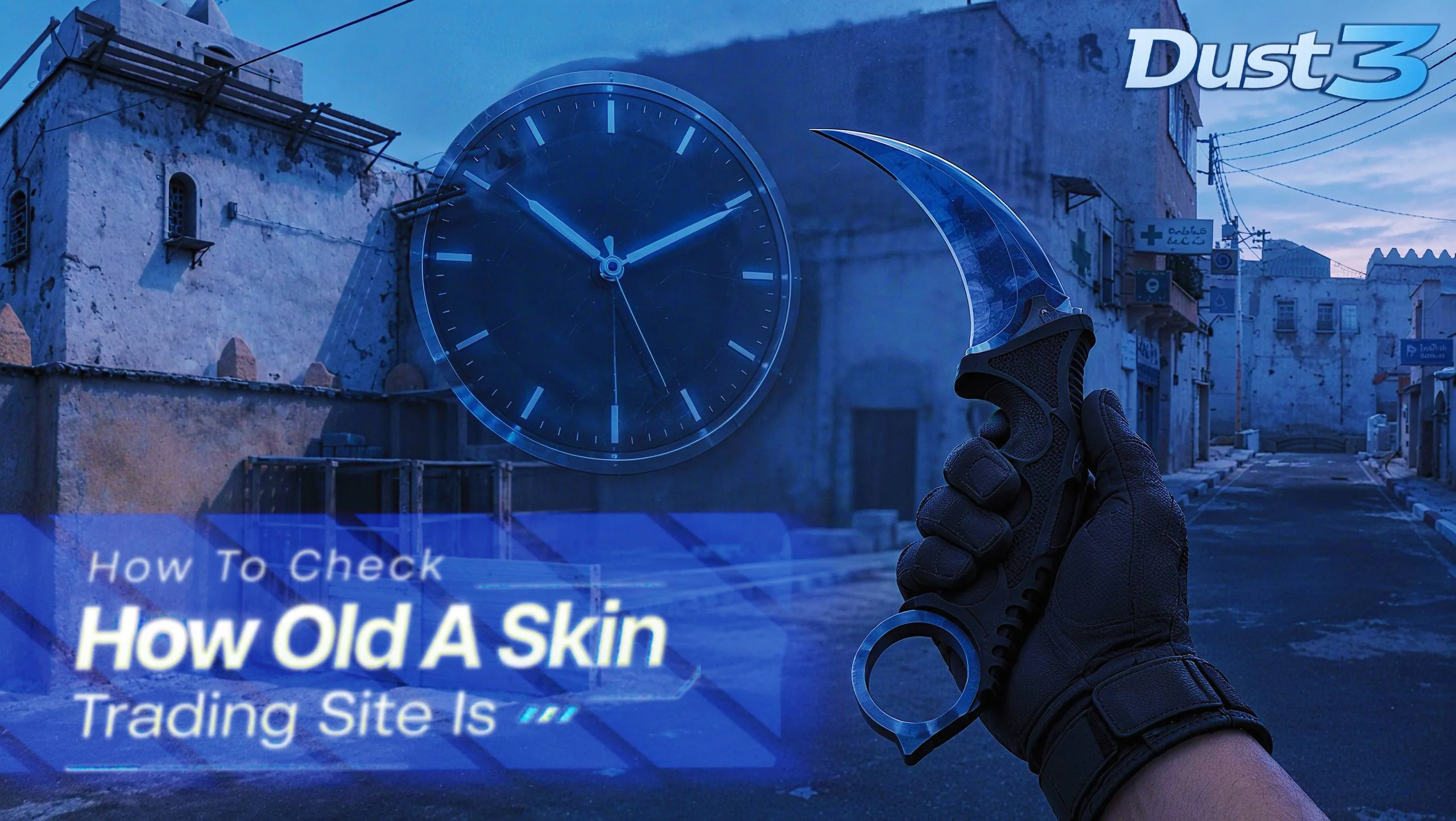 How old is a trading site?