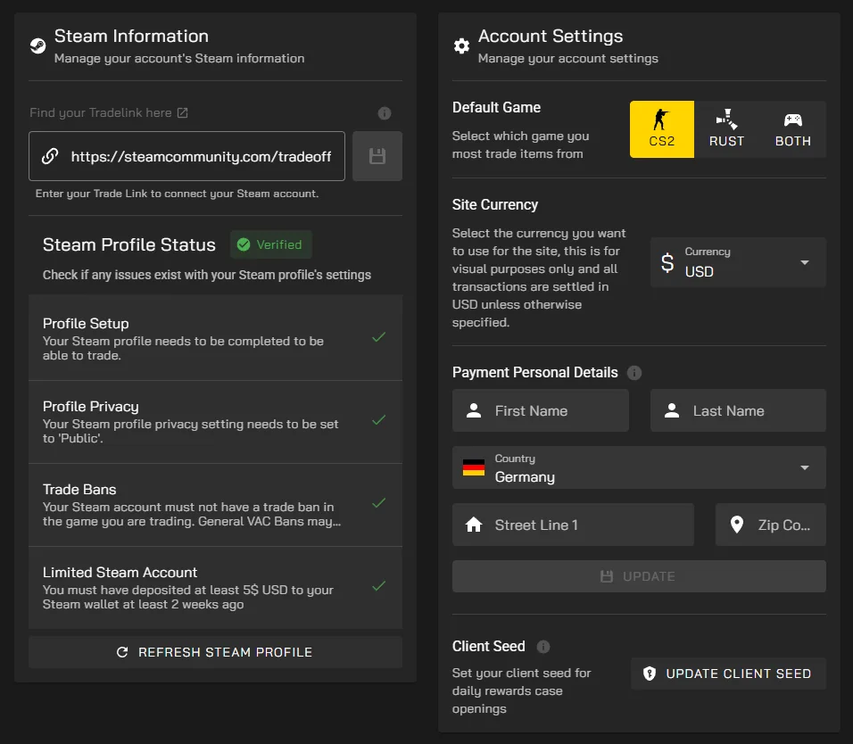 Secure the Steam account first, because the reversal clause has no second chance