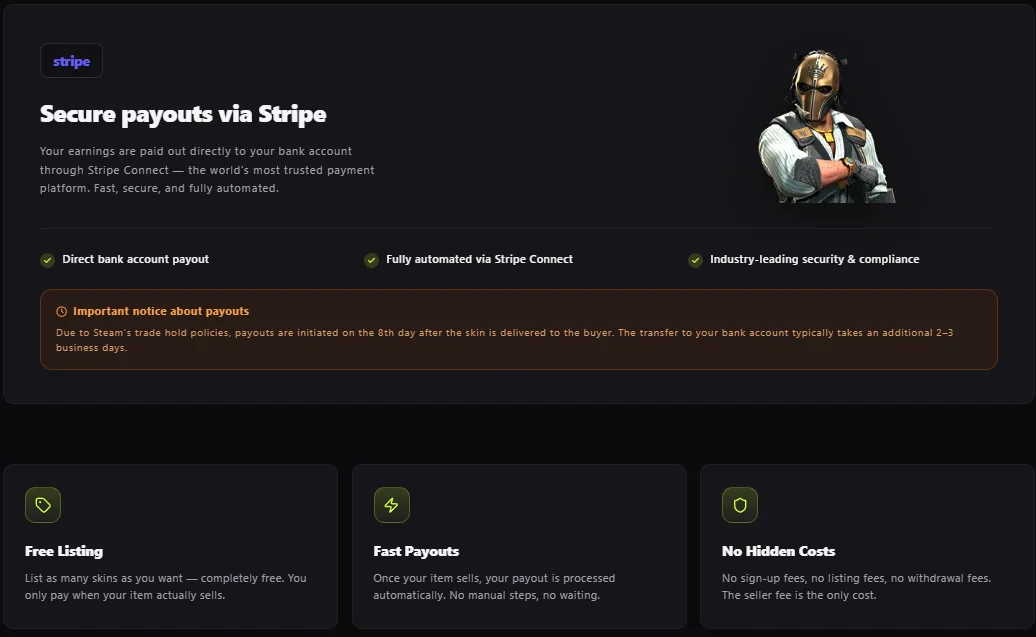 payment landing
