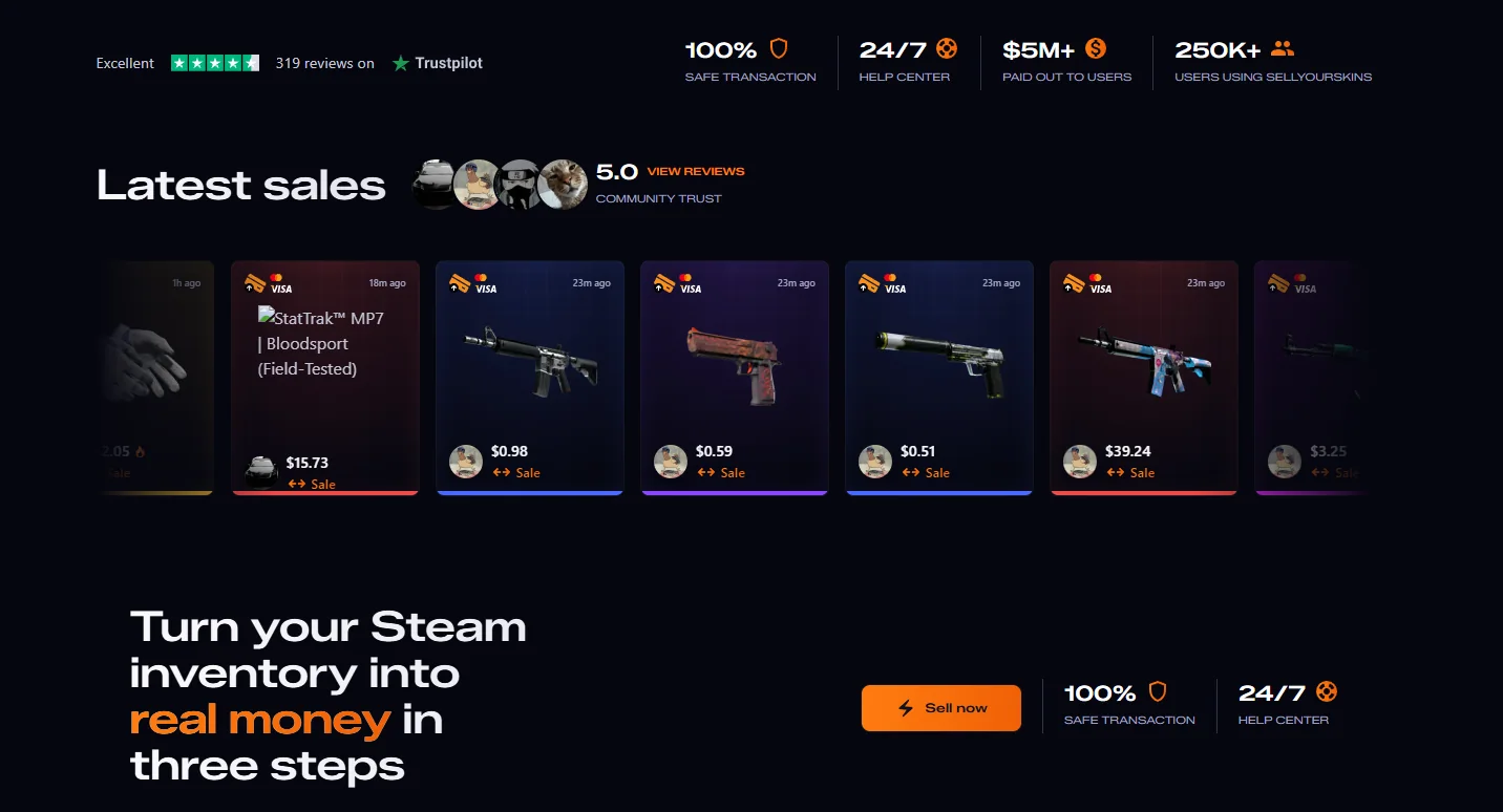 What SellYourSkins is